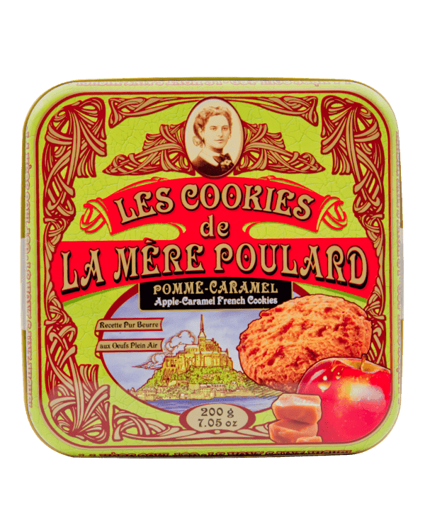 m-re-poulard-cookies-pomme-caramel-coffret-biscuits-200g image 2