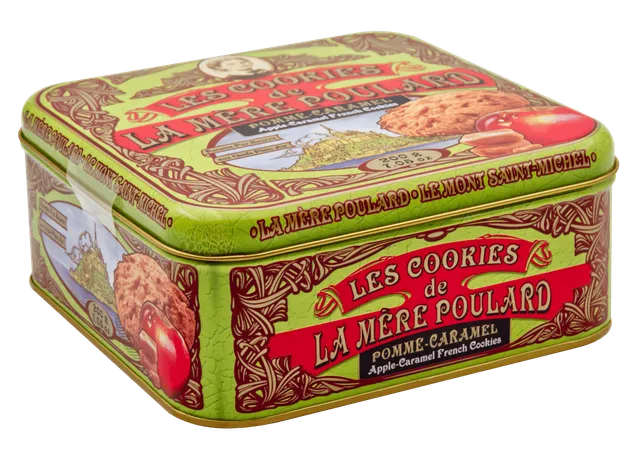 m-re-poulard-cookies-pomme-caramel-coffret-biscuits-200g image 1