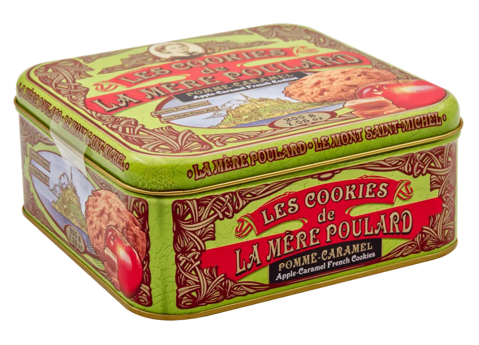 m-re-poulard-cookies-pomme-caramel-coffret-biscuits-200g image 1