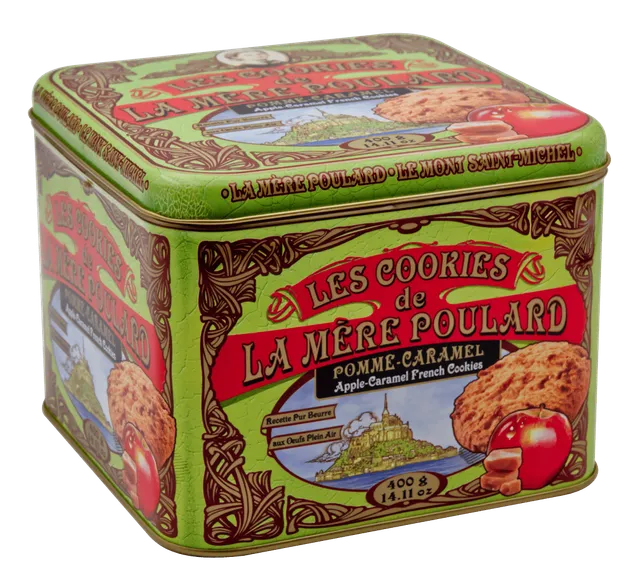 m-re-poulard-cookies-pomme-caramel-biscuits-coffret-400g image 1