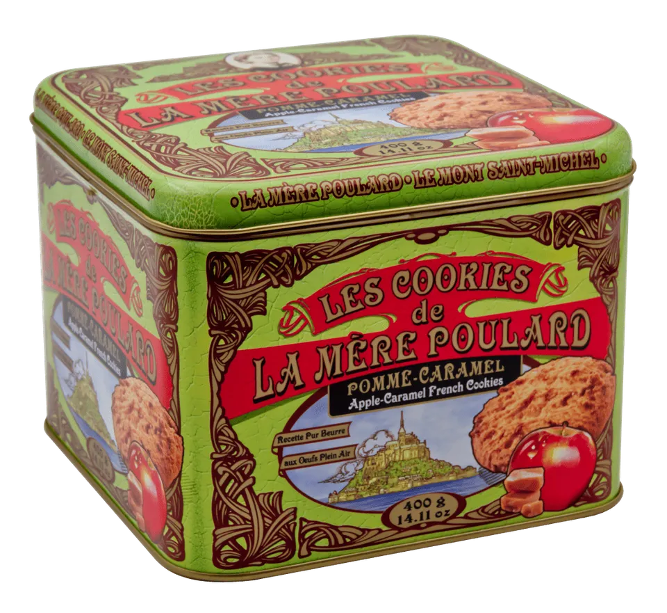m-re-poulard-cookies-pomme-caramel-biscuits-coffret-400g image 1
