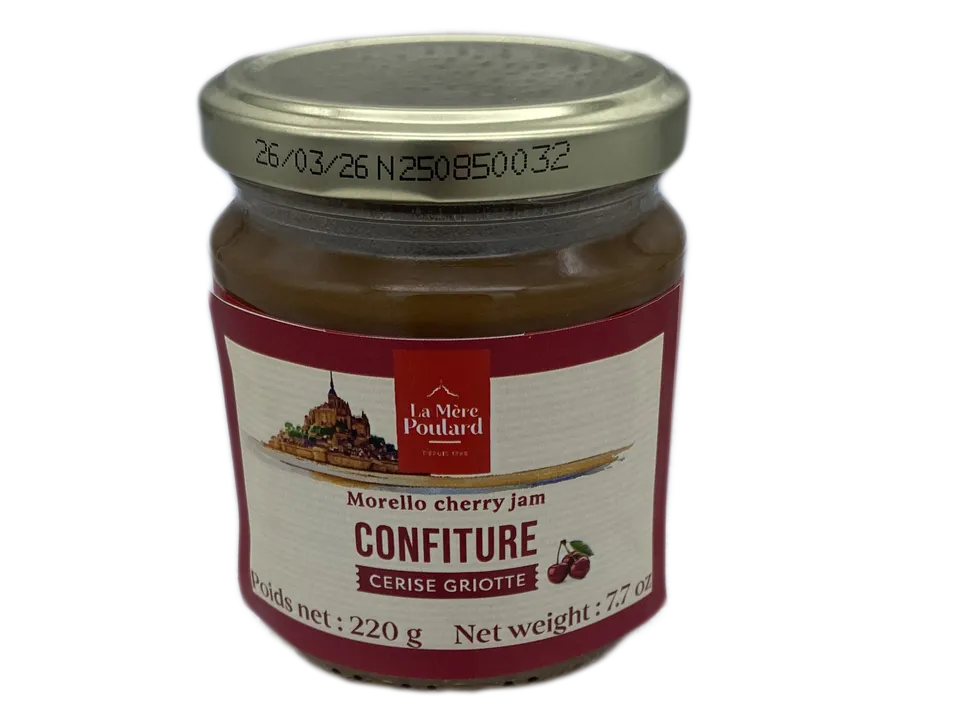 m-re-poulard-confiture-de-cerise-griotte-pot-220g image 1