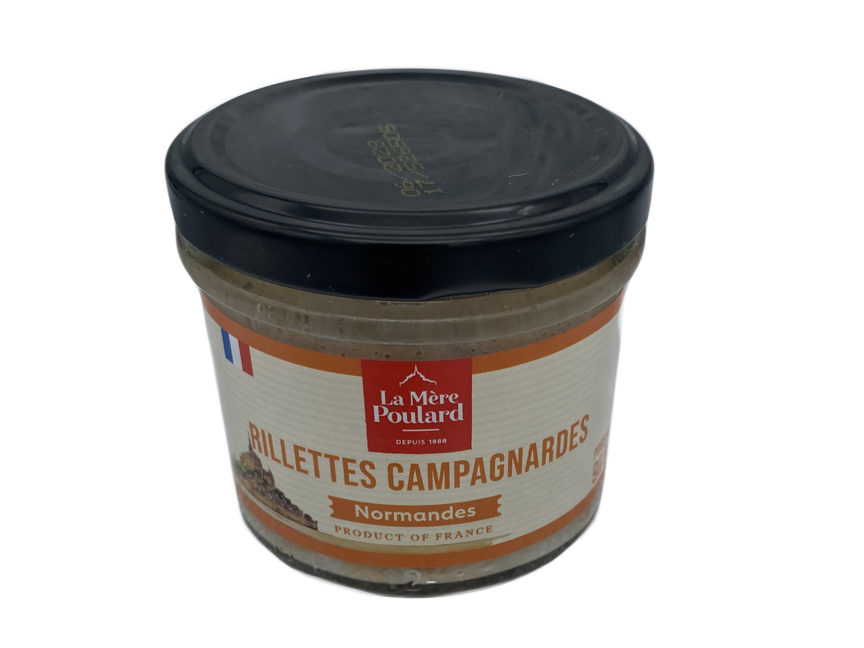 m-re-poulard-rillettes-gourmandes-porc-campagnardes-90g image 1