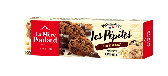 m-re-poulard-cookies-p-pites-tout-chocolat-120g image 1