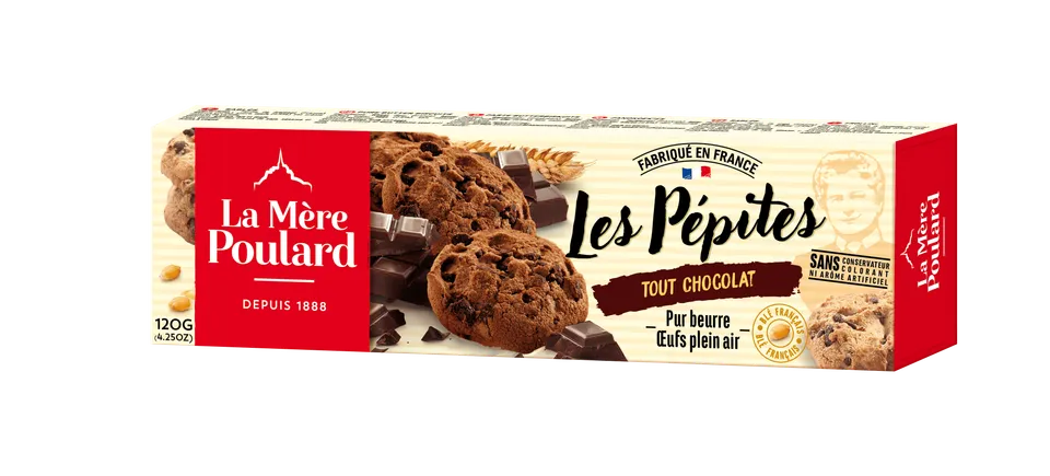 m-re-poulard-cookies-p-pites-tout-chocolat-120g image 1