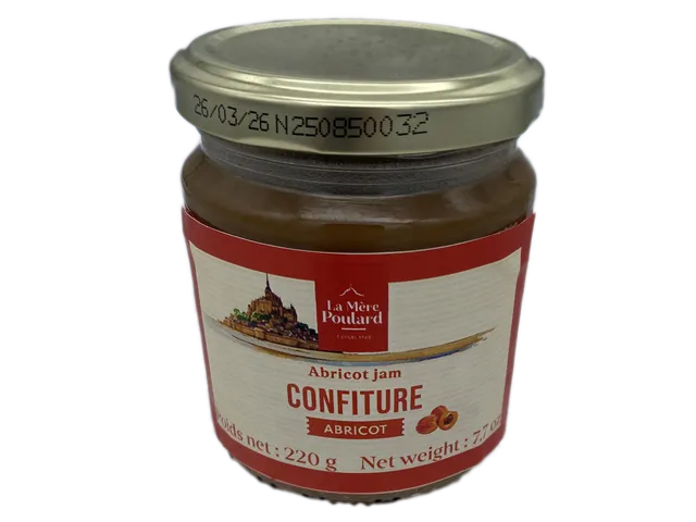 m-re-poulard-nos-confitures-confiture-abricot-220g image 1