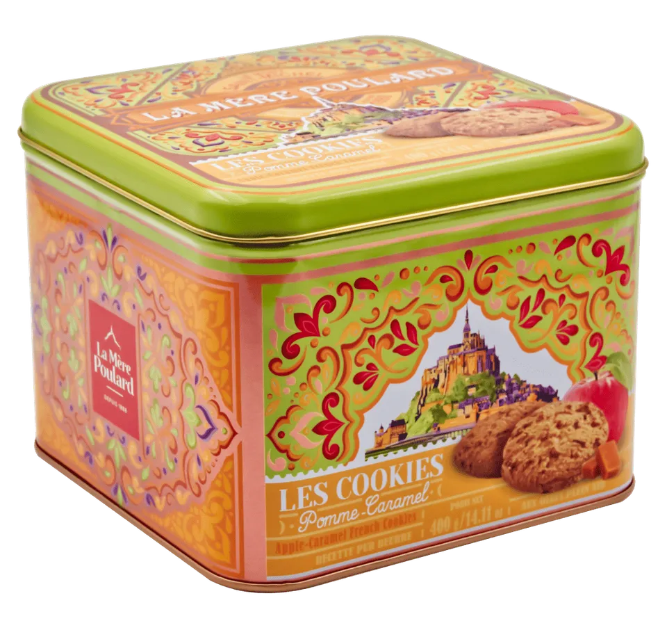 m-re-poulard-cookies-pur-beurre-pomme-caramel-400g image 1
