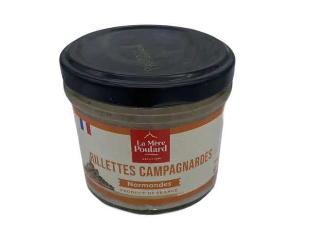 m-re-poulard-rillettes-gourmandes-porc-campagnardes-90g image 1