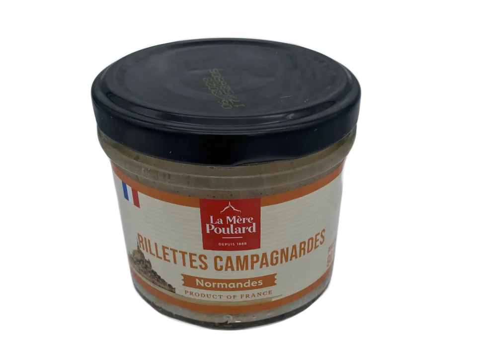 m-re-poulard-rillettes-gourmandes-porc-campagnardes-90g image 1