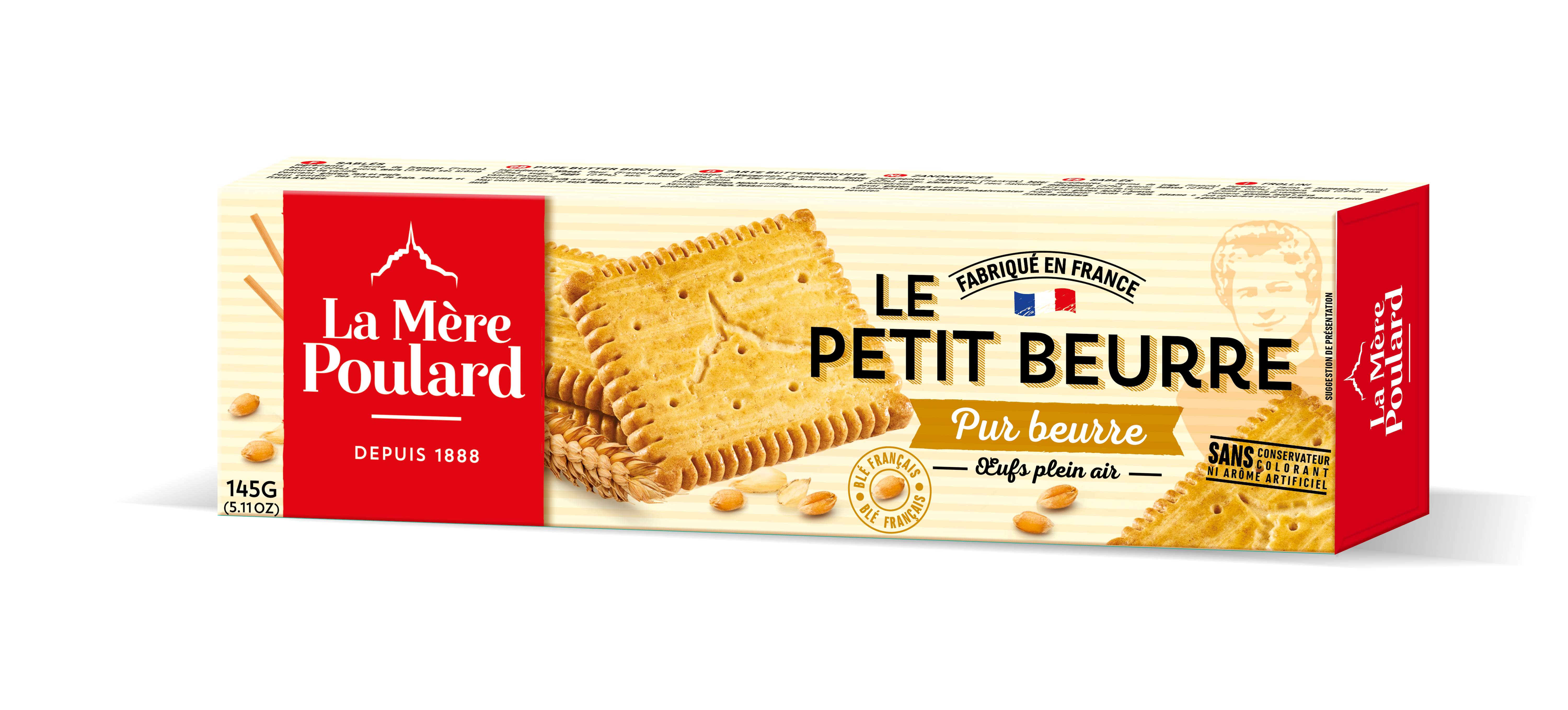 m-re-poulard-petit-beurre-pur-beurre-tui-145g image 1